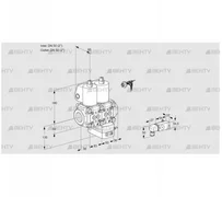 VCG3E50R/50R05NGNKL3/PPPP/2-PP (88105966) Клапан с регулятором соотношения Kromschroder