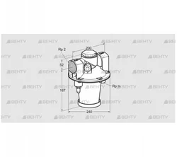 GIK 50R02-5 (03155158) Регулятор соотношения газ/воздух Kromschroder