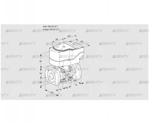 IFC350/50F05-40PPPP/20-60W3E (88303520) Регулирующий клапан с сервоприводом Kromschroder