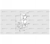 VK 50F80T5HG93DS2 (85317121) Газовый клапан с приводом Kromschroder