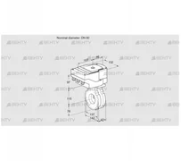 IBG80W05/40A2AR10 (88302283) Дроссельная заслонка Kromschroder