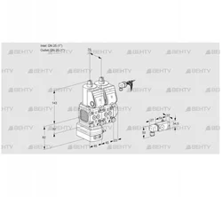 VCD1E25R/25R05FD-100NWR/-3PP/PPPP (88104589) Регулятор давления Kromschroder